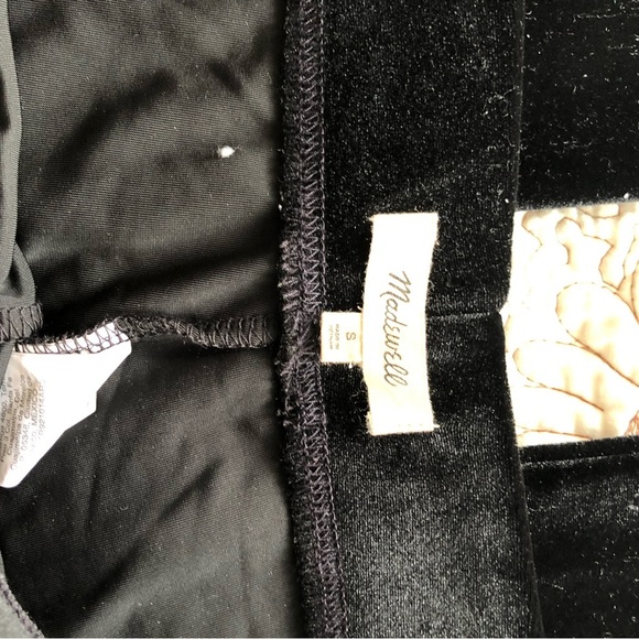 MADEWELL High-Rise Velvet Leggings - Picture 8 of 10